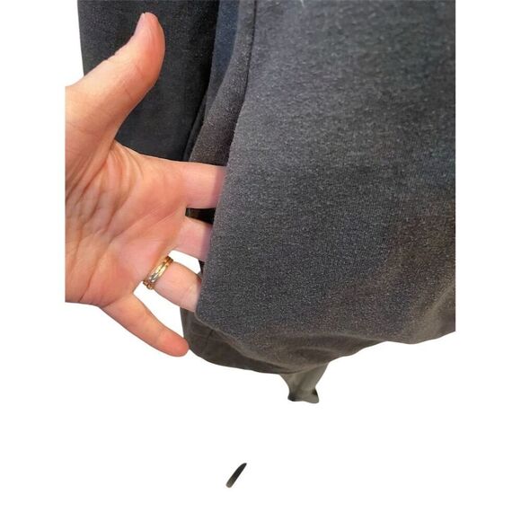 GapFit Women's Gray Zippered Hoodie Jacket XL Casual Travel - Picture 4 of 8